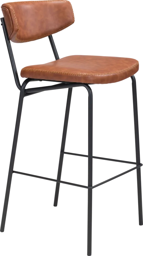 Cavestone Brown Bar Height Stool, Set of 4 - Thumbnail - Image 8