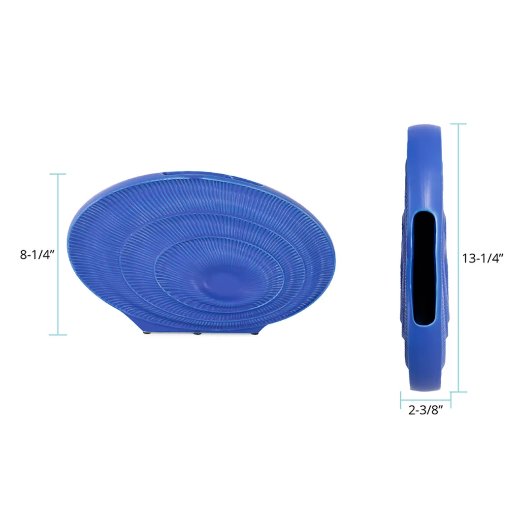 Cavesys Blue Wide Vase - Image 11