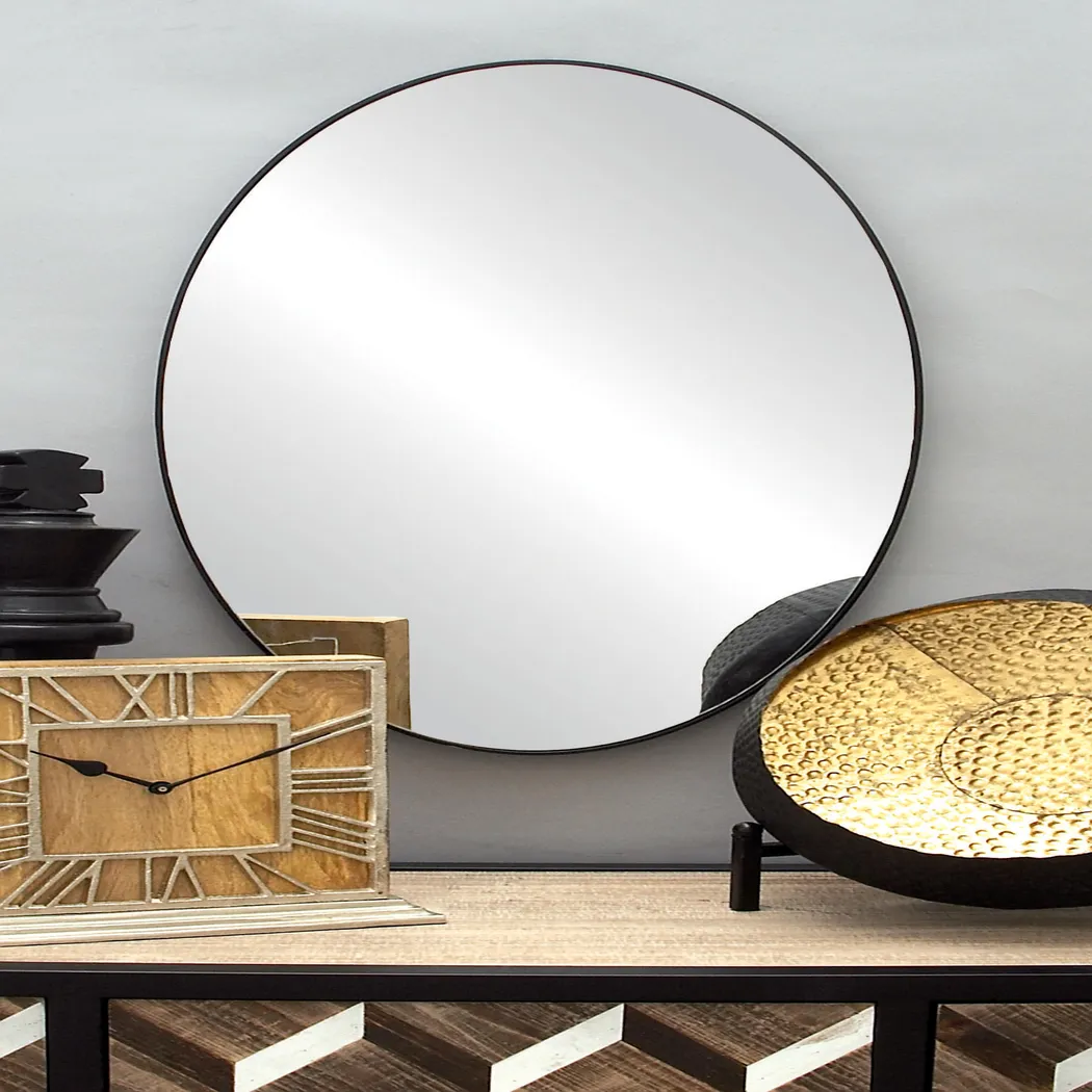 Cavology Black Oval Room Wall Mirror - Thumbnail - Image 2