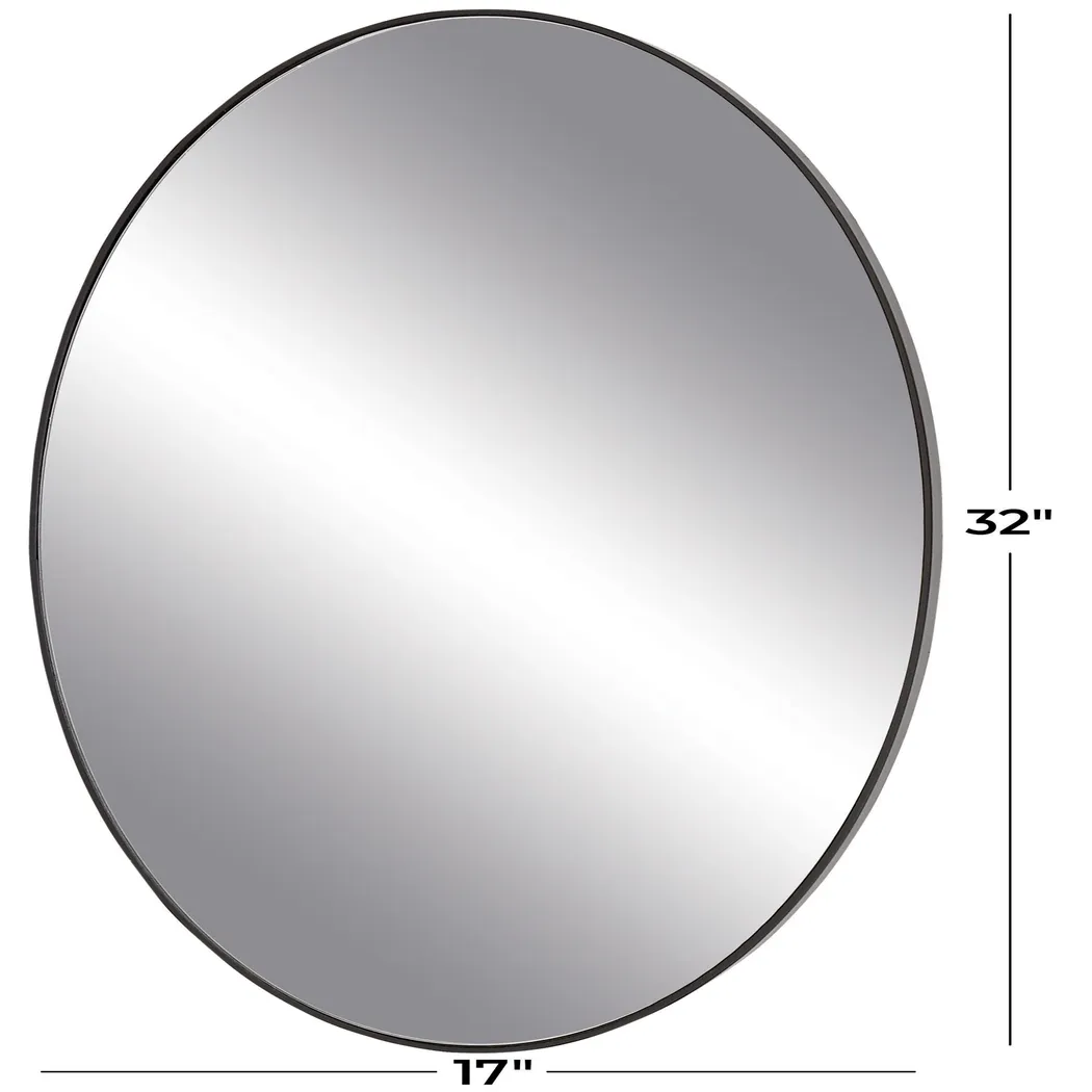 Cavology Black Oval Room Wall Mirror - Thumbnail - Image 4