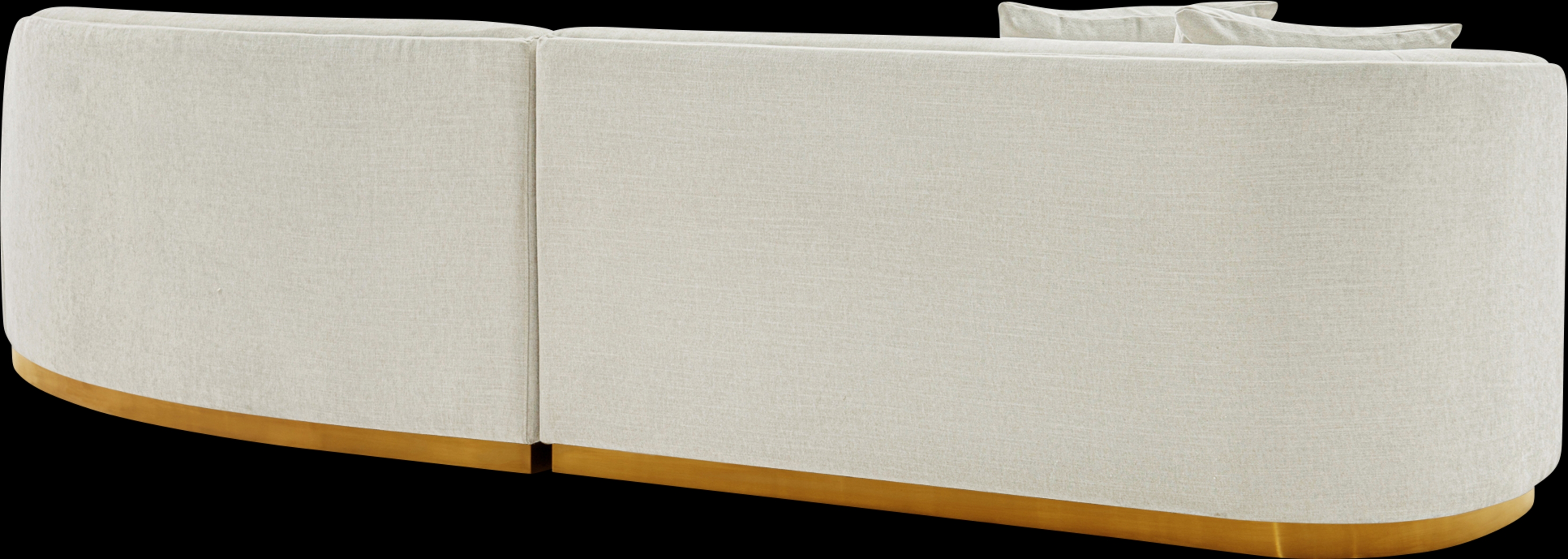 Cawdor Ivory 2 Pc Sectional - Thumbnail - Image 4