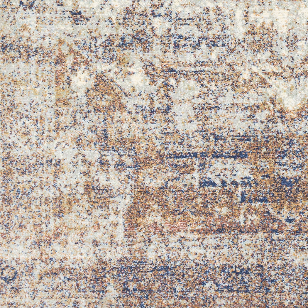 Caydee Orange 6'11 x 9' Rug - Thumbnail - Image 2