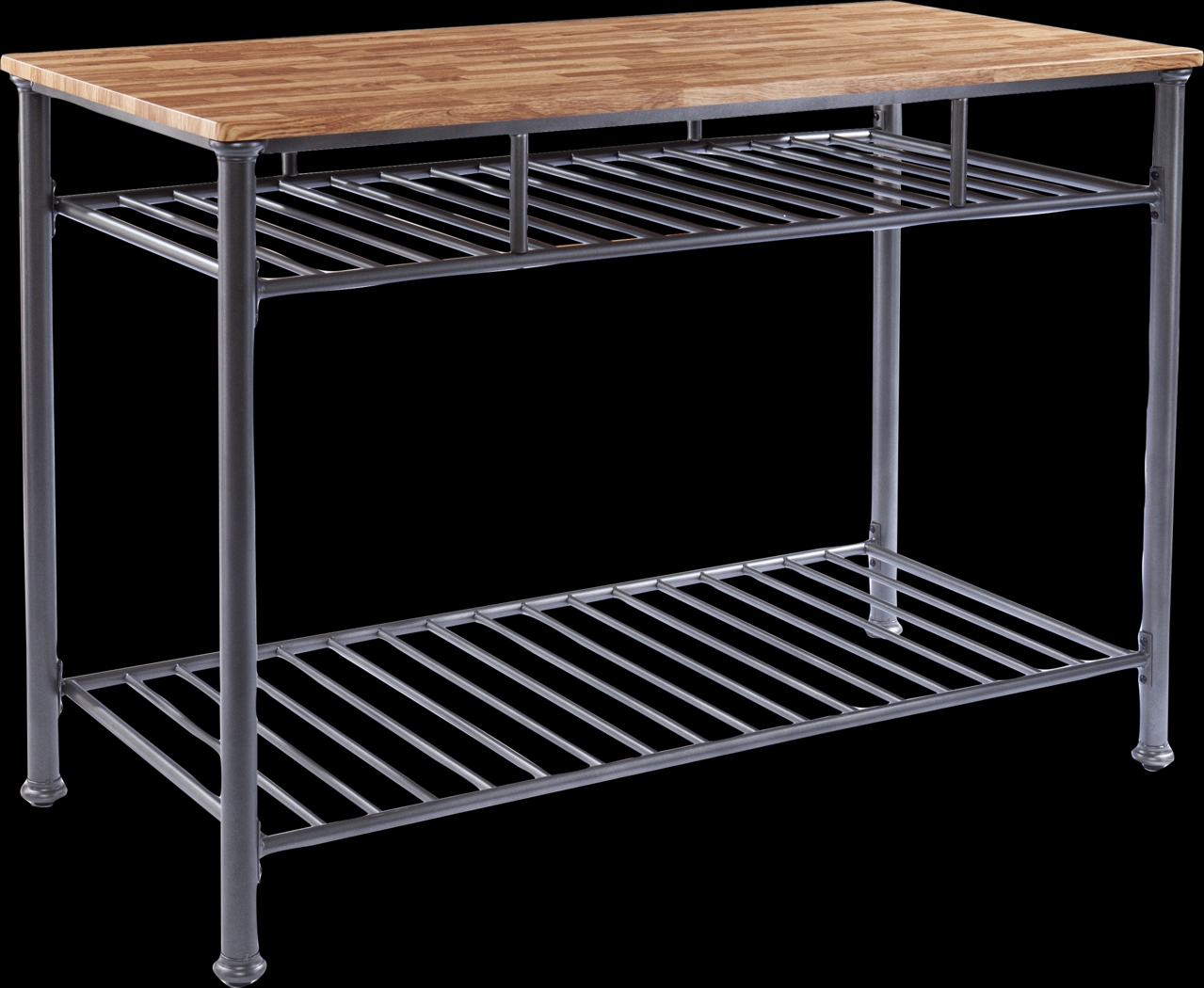 Caylan Oak Kitchen Island - Thumbnail - Image 1