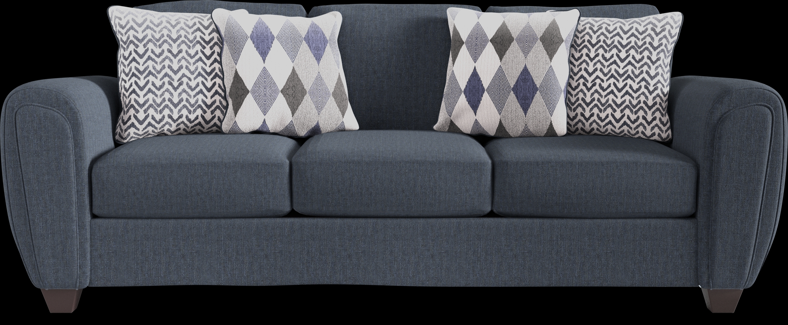 Caylor Falls Denim Sofa - Thumbnail - Image 1