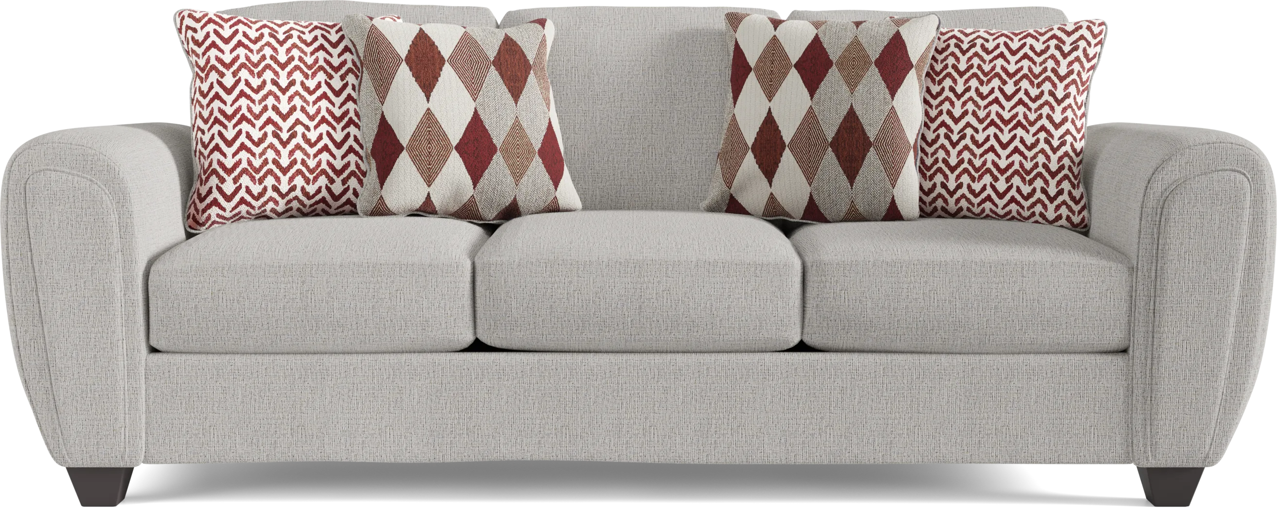 Caylor Falls Dove Gray Sofa - Thumbnail - Image 1