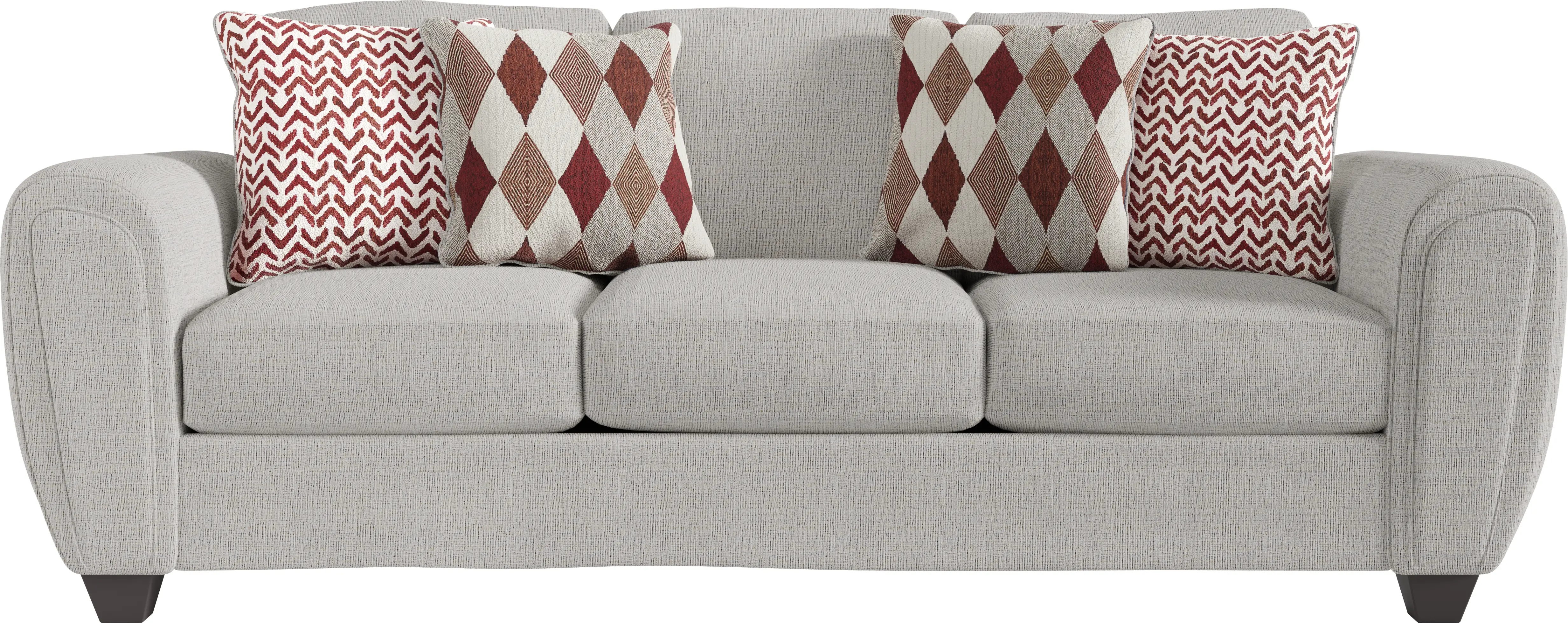 Caylor Falls Dove Gray 6 Pc Living Room Plus 65 in. TV - Thumbnail - Image 2