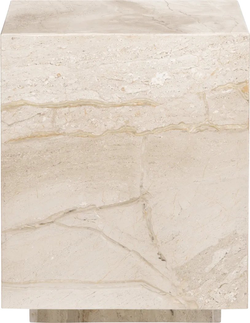 Cayne Beige End Table - Image 4