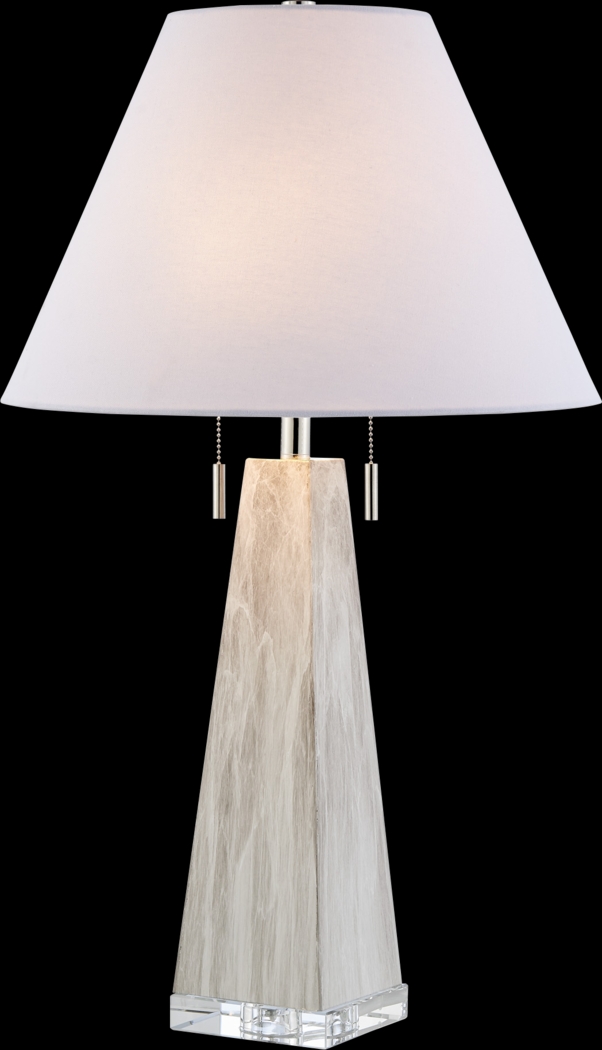 Cayuga Club White Lamp - Thumbnail - Image 1