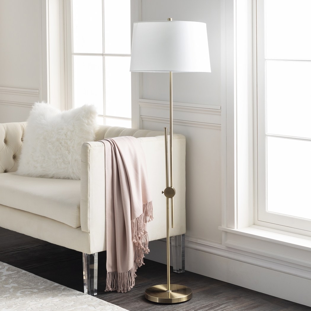 Caywood Place Brass Floor Lamp - Thumbnail - Image 7