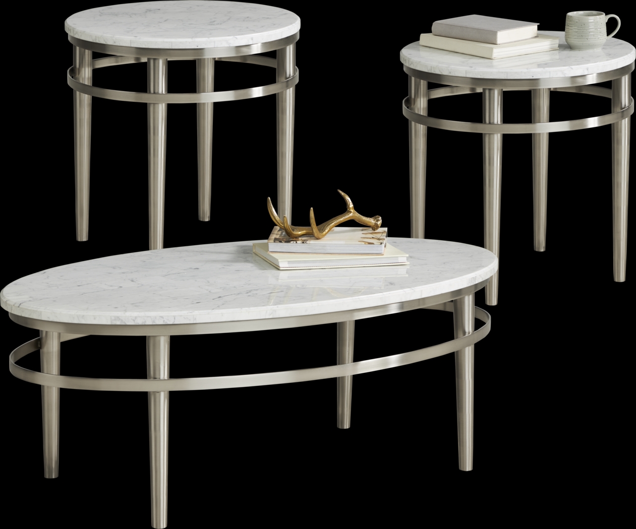 Castella Teal Leather 5 Pc Dual Power Reclining Living Room - Thumbnail - Image 9