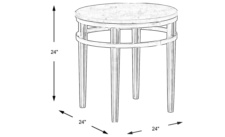 Dimension Image. Please refer to the Dimension Tab on this page for dimension details.