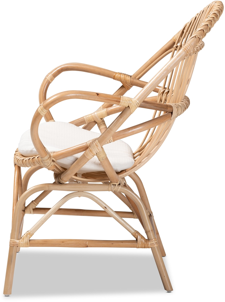 Cazenove Brown Accent Chair - Thumbnail - Image 3