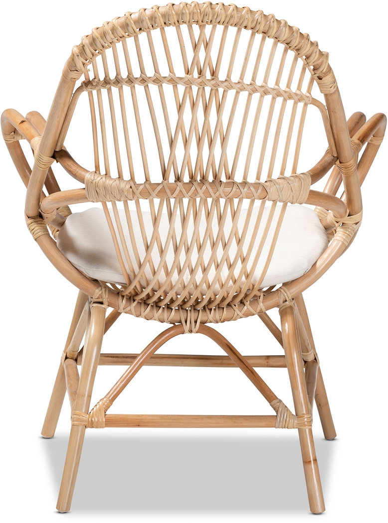 Cazenove Brown Accent Chair - Thumbnail - Image 4