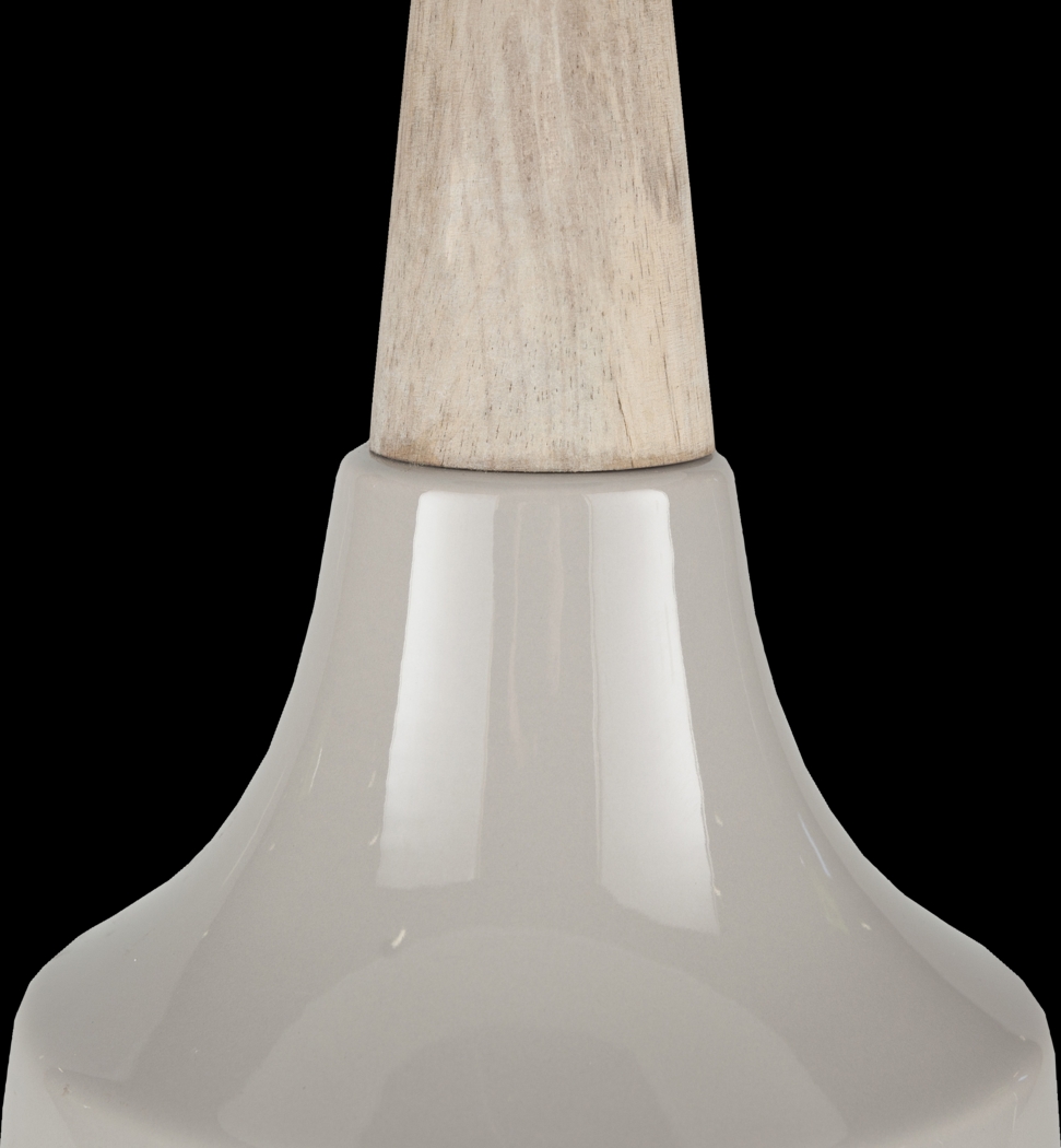 Cazenove Circle Gray Lamp - Thumbnail - Image 3