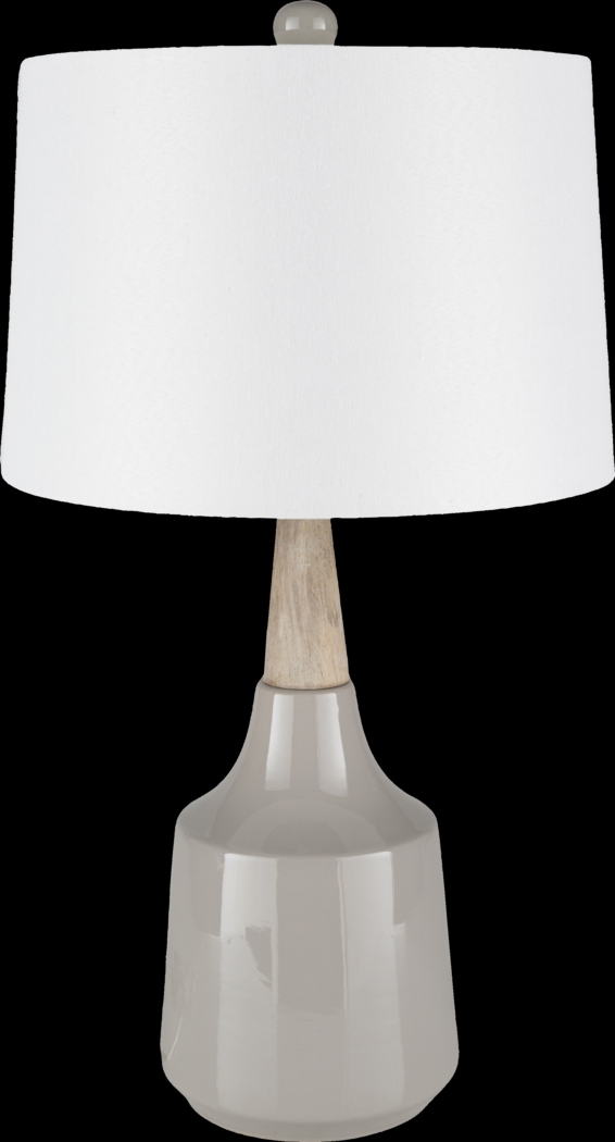 Cazenove Circle Gray Lamp - Thumbnail - Image 1