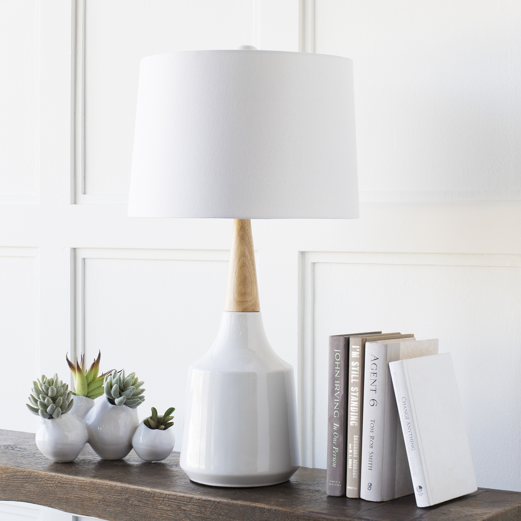Cazenove Circle White Lamp - Thumbnail - Image 8