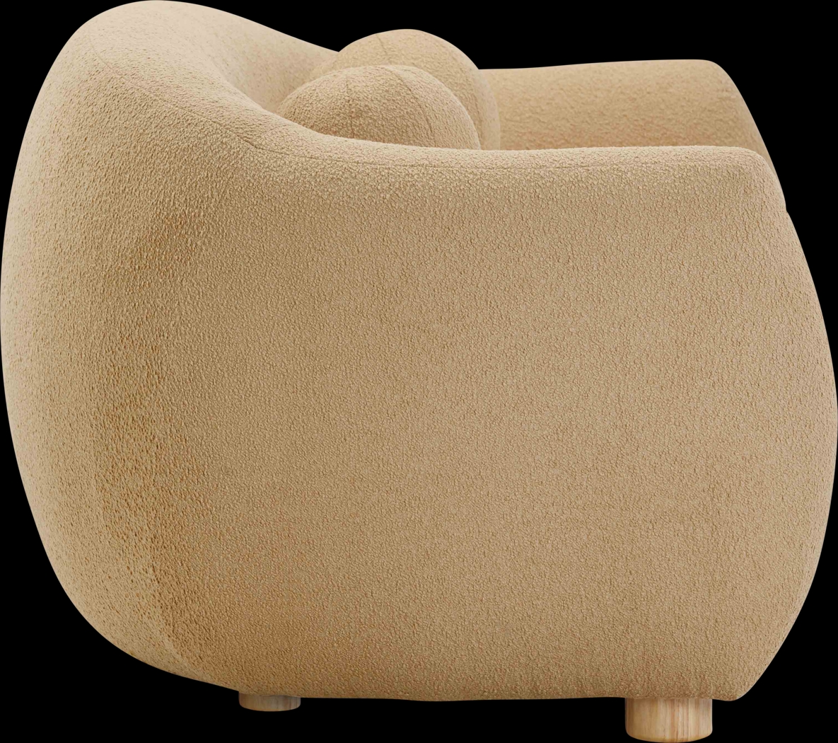 Cazneau Honey Sofa - Thumbnail - Image 4