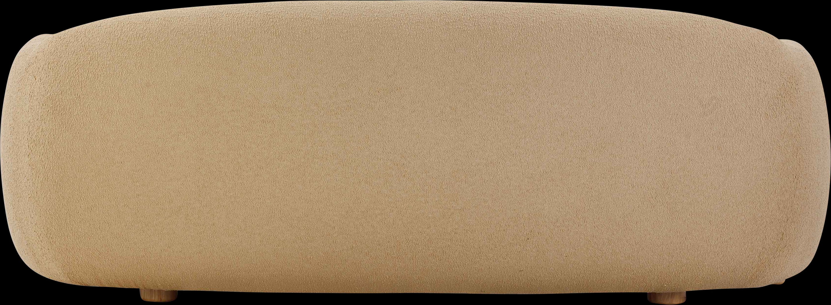 Cazneau Honey Sofa - Thumbnail - Image 5