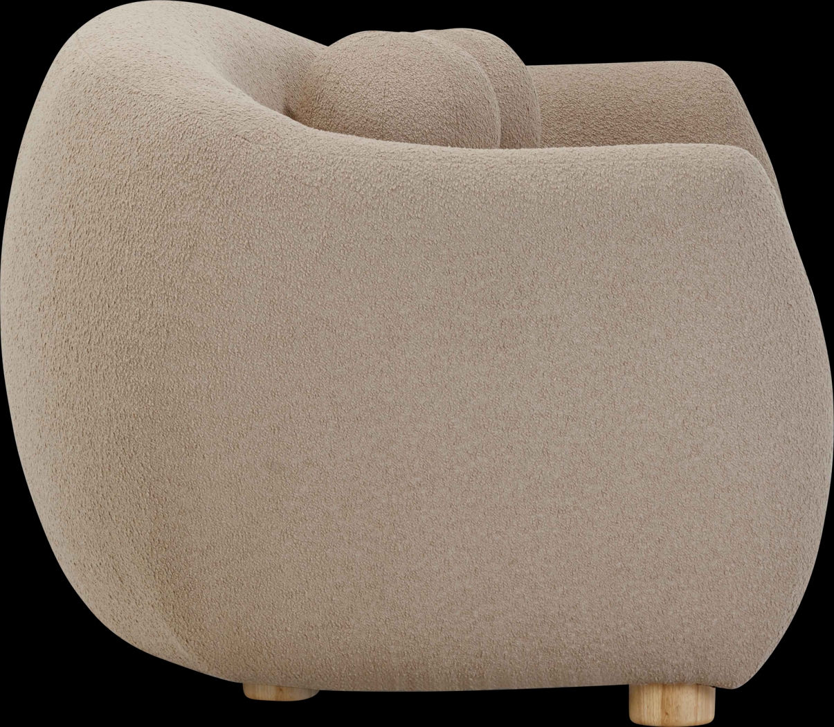 Cazneau Light Brown Sofa - Thumbnail - Image 4
