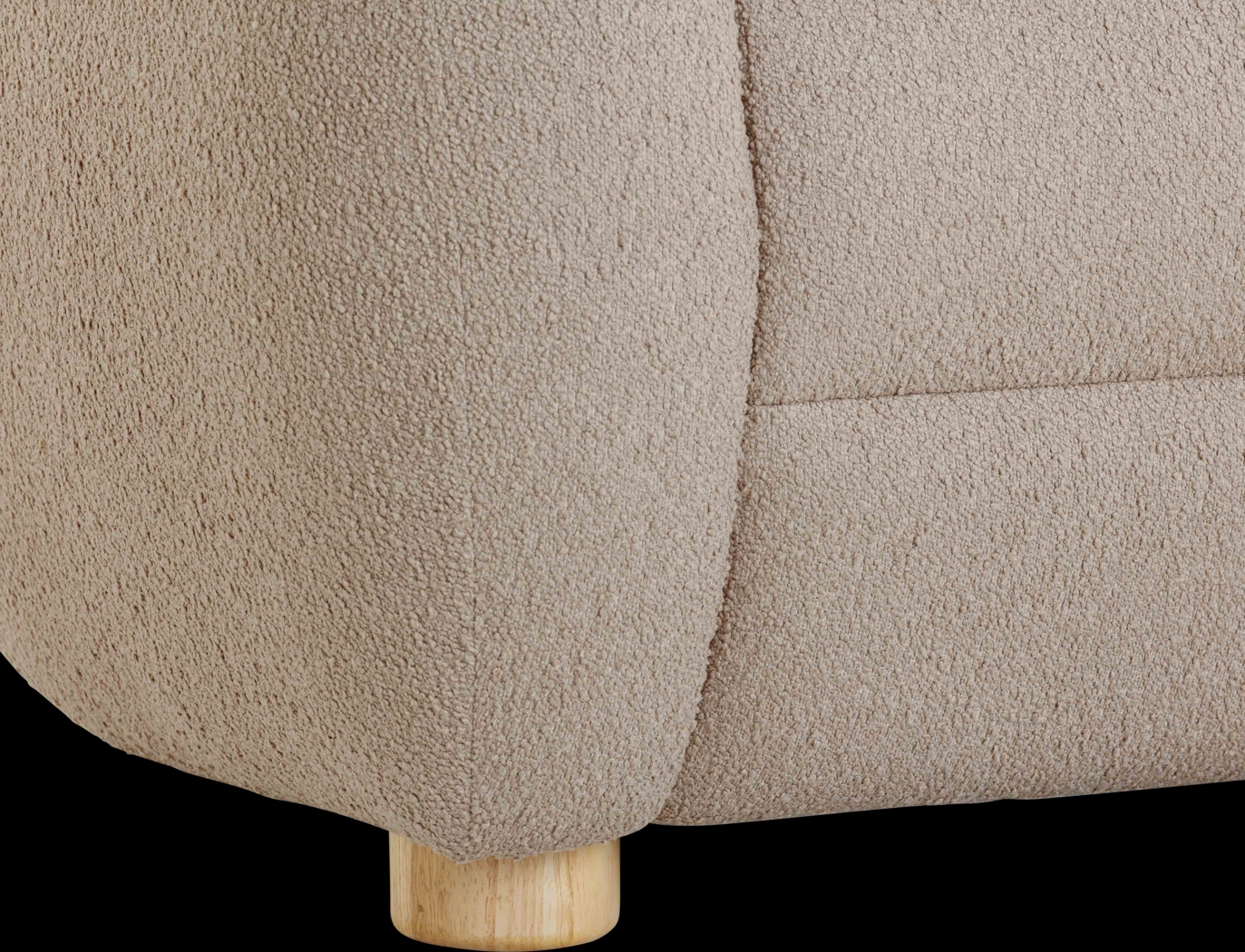Cazneau Light Brown Sofa - Thumbnail - Image 7