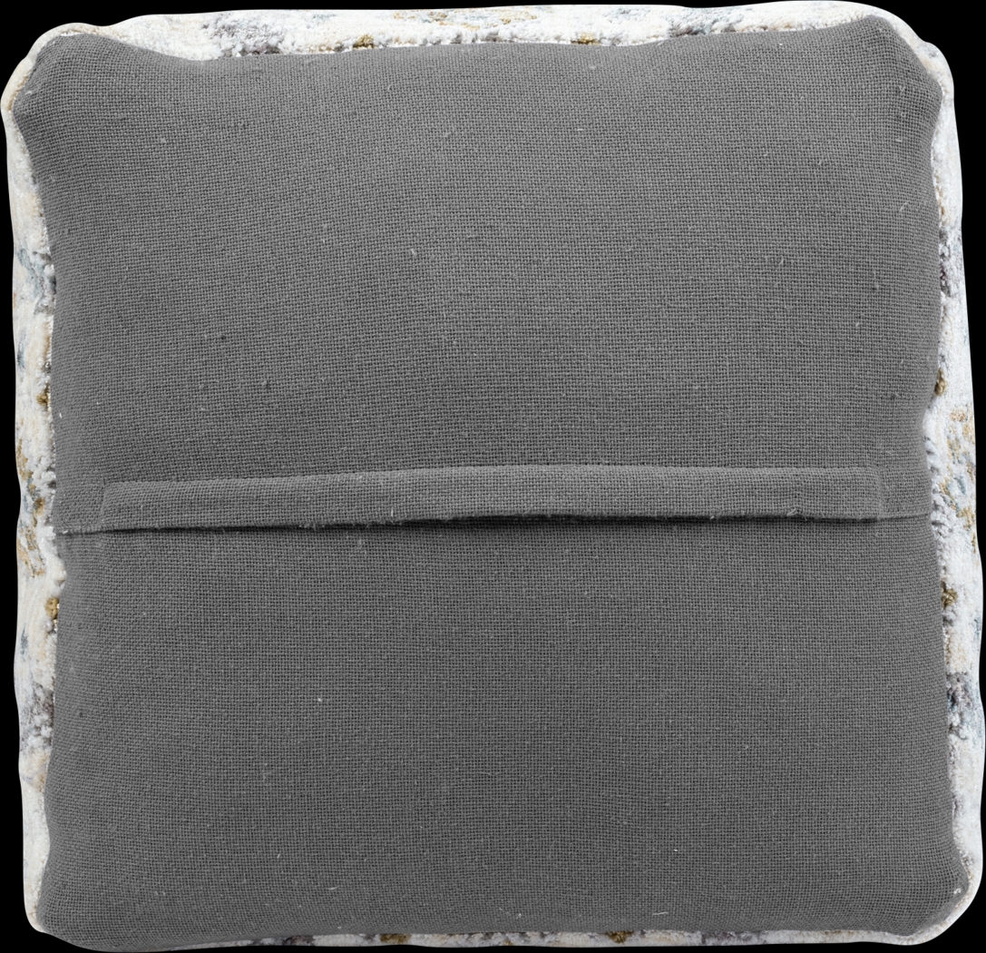 Ceasart Light Gray Pouf - Thumbnail - Image 8