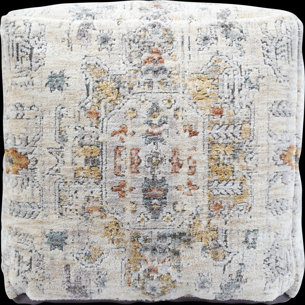 Ceasart Light Gray Pouf - Thumbnail - Image 9