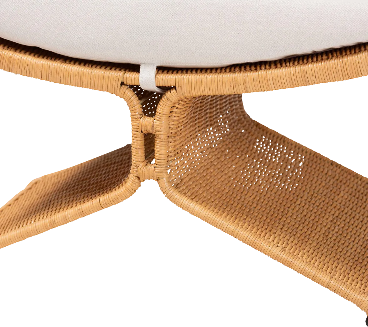 Ceasartan Brown Ottoman - Thumbnail - Image 4