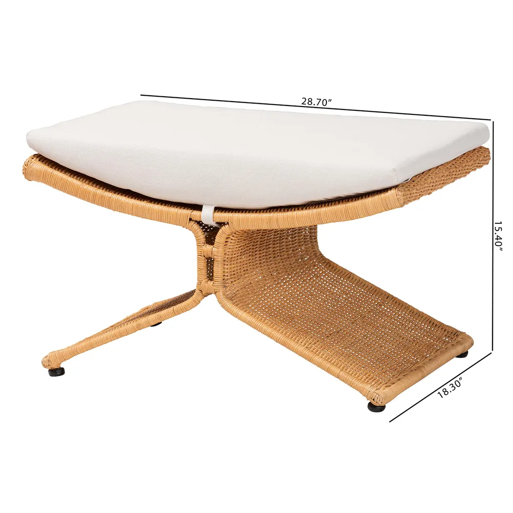 Ceasartan Brown Ottoman - Thumbnail - Image 7