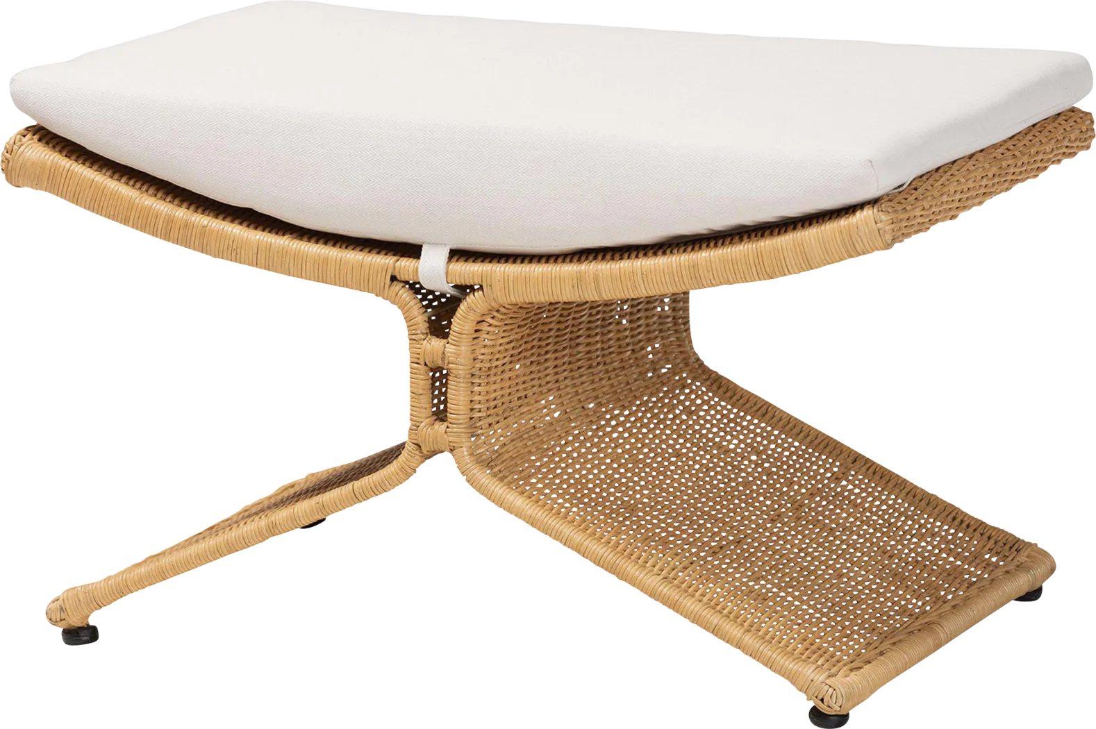 Ceasartan Brown Ottoman - Thumbnail - Image 1