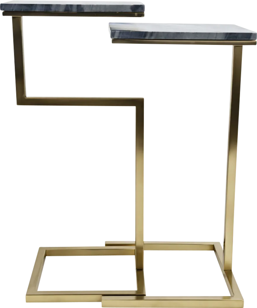 Cebazi Gold/Black Nesting Table, Set of 2 - Thumbnail - Image 7