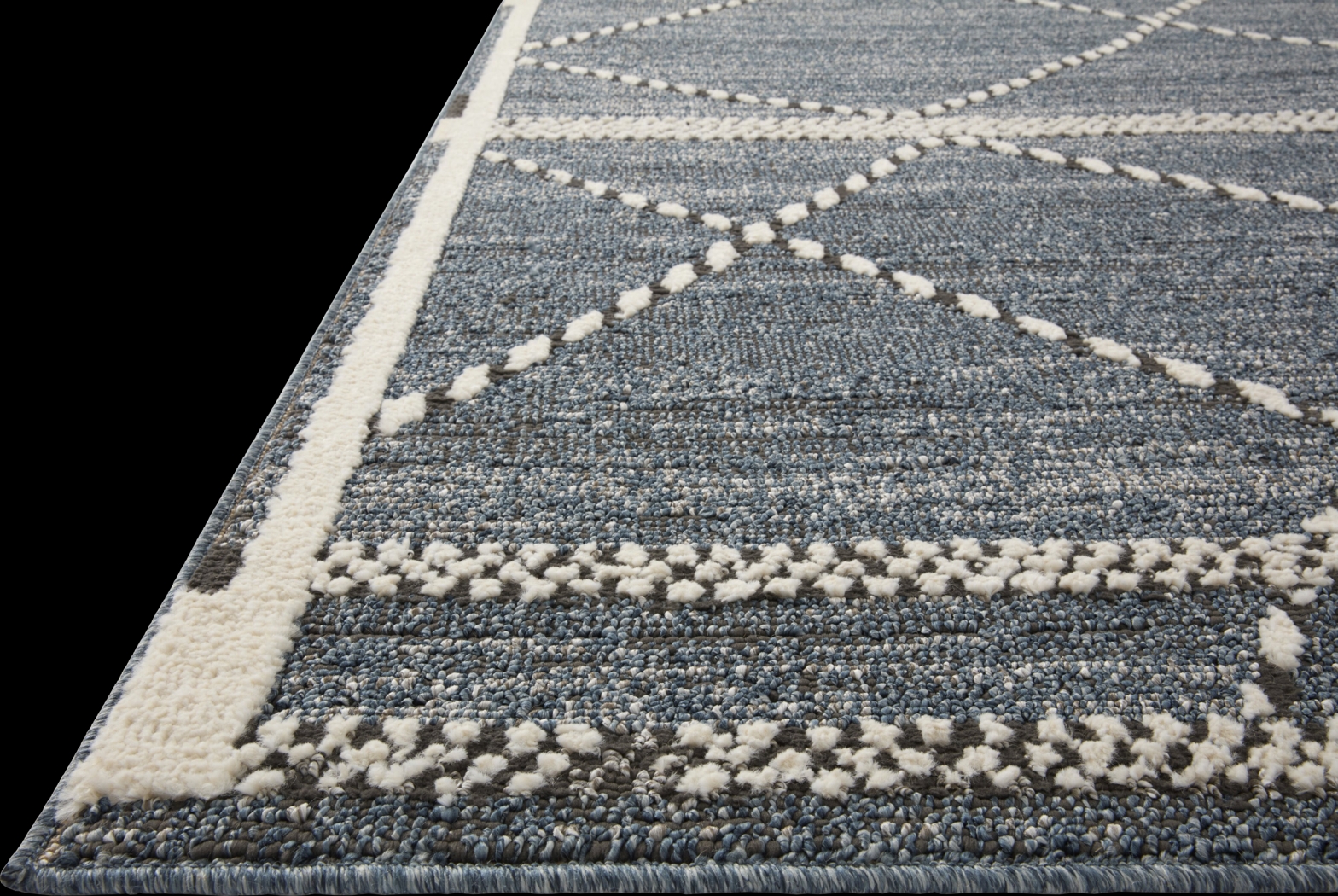 Cebile Blue 5'3 x 7'6 Rug - Thumbnail - Image 7