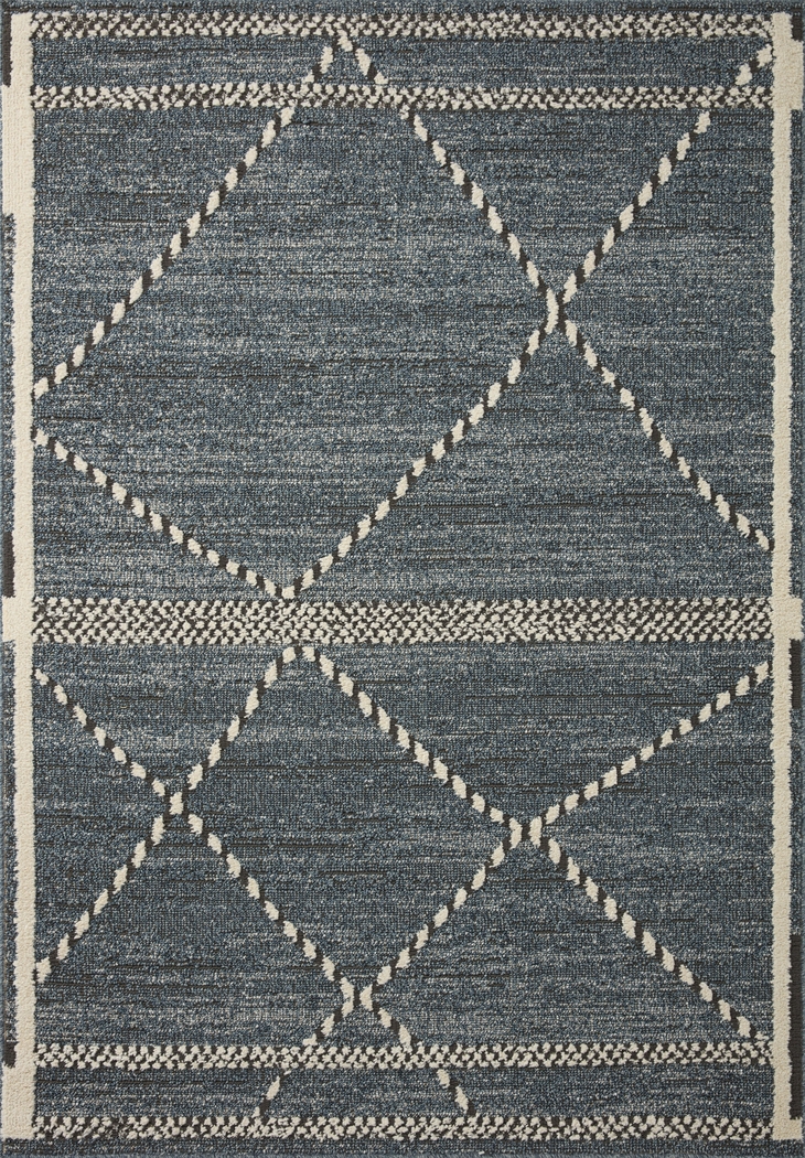 Cebile Blue 6'7 x 9'2 Rug - Thumbnail - Image 1