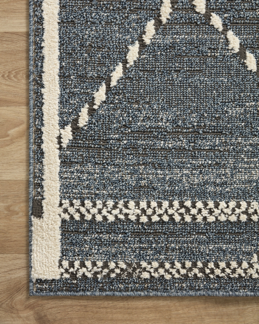Cebile Blue 7'10 x 10' Rug - Thumbnail - Image 4
