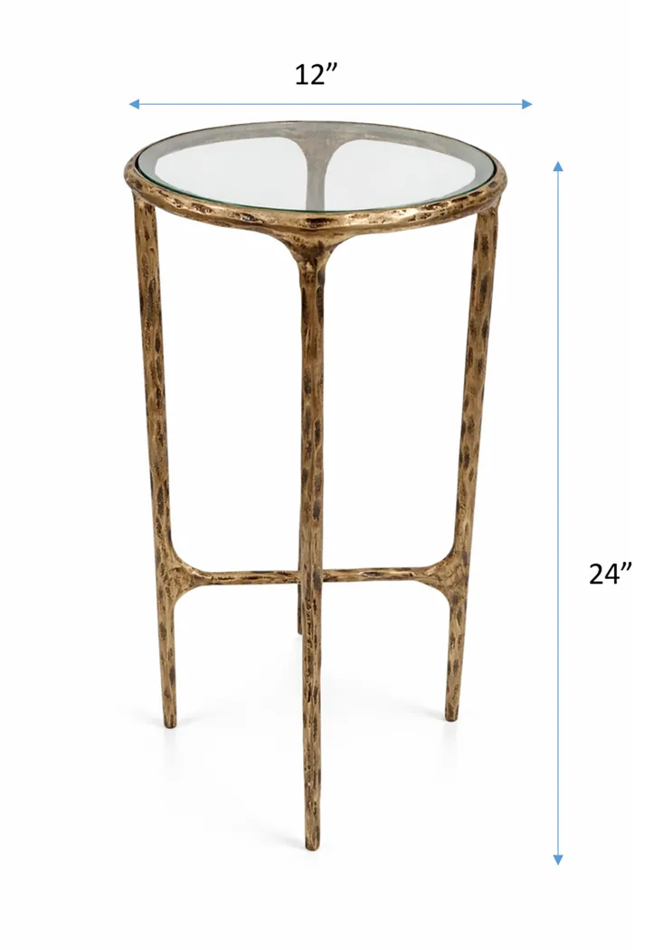 Cebisi Gold Accent Table - Thumbnail - Image 7