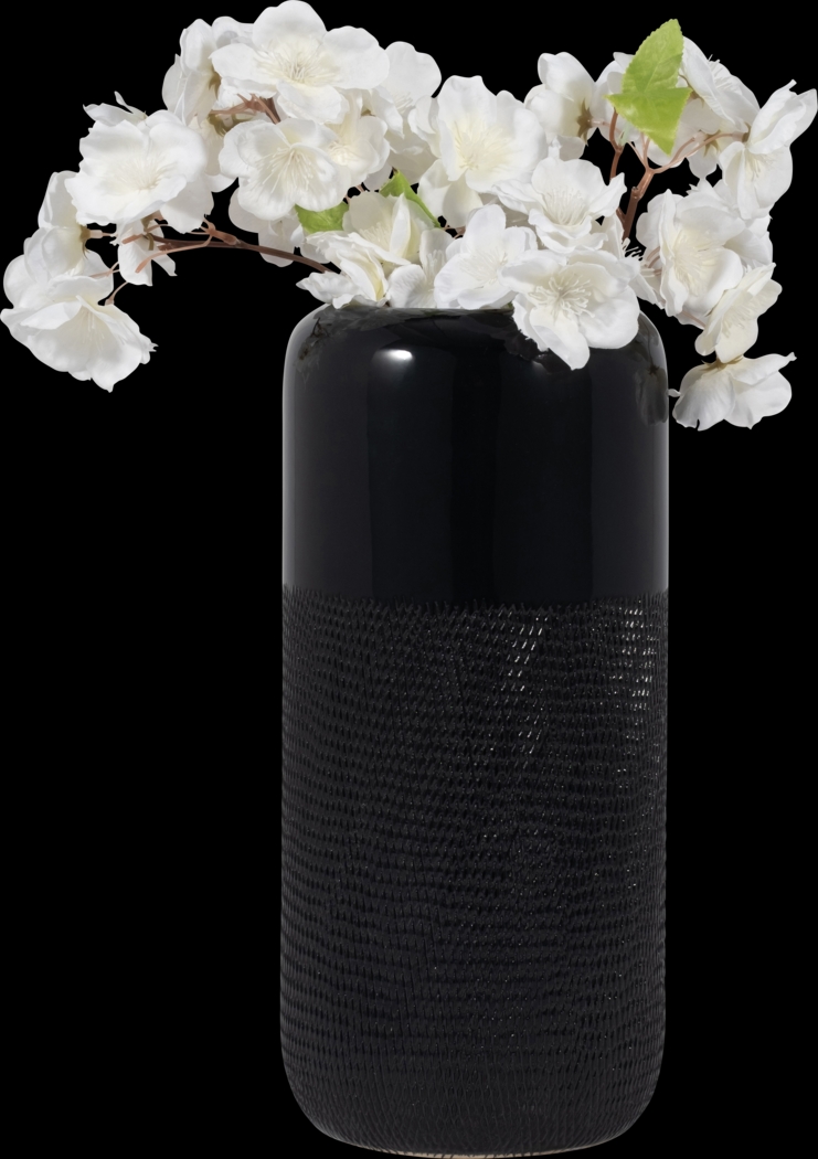 Cebu Black 12 in. Vase - Thumbnail - Image 2