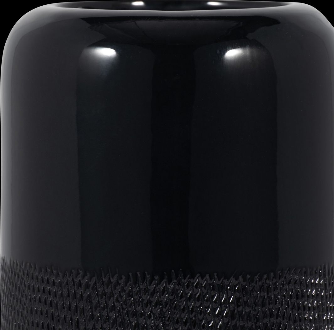 Cebu Black 12 in. Vase - Thumbnail - Image 4