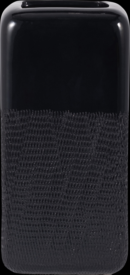 Cecala Black 12 in. Vase - Thumbnail - Image 2