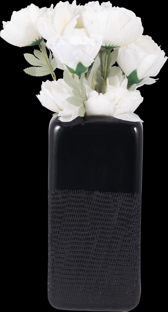 Cecala Black 12 in. Vase - Thumbnail - Image 3