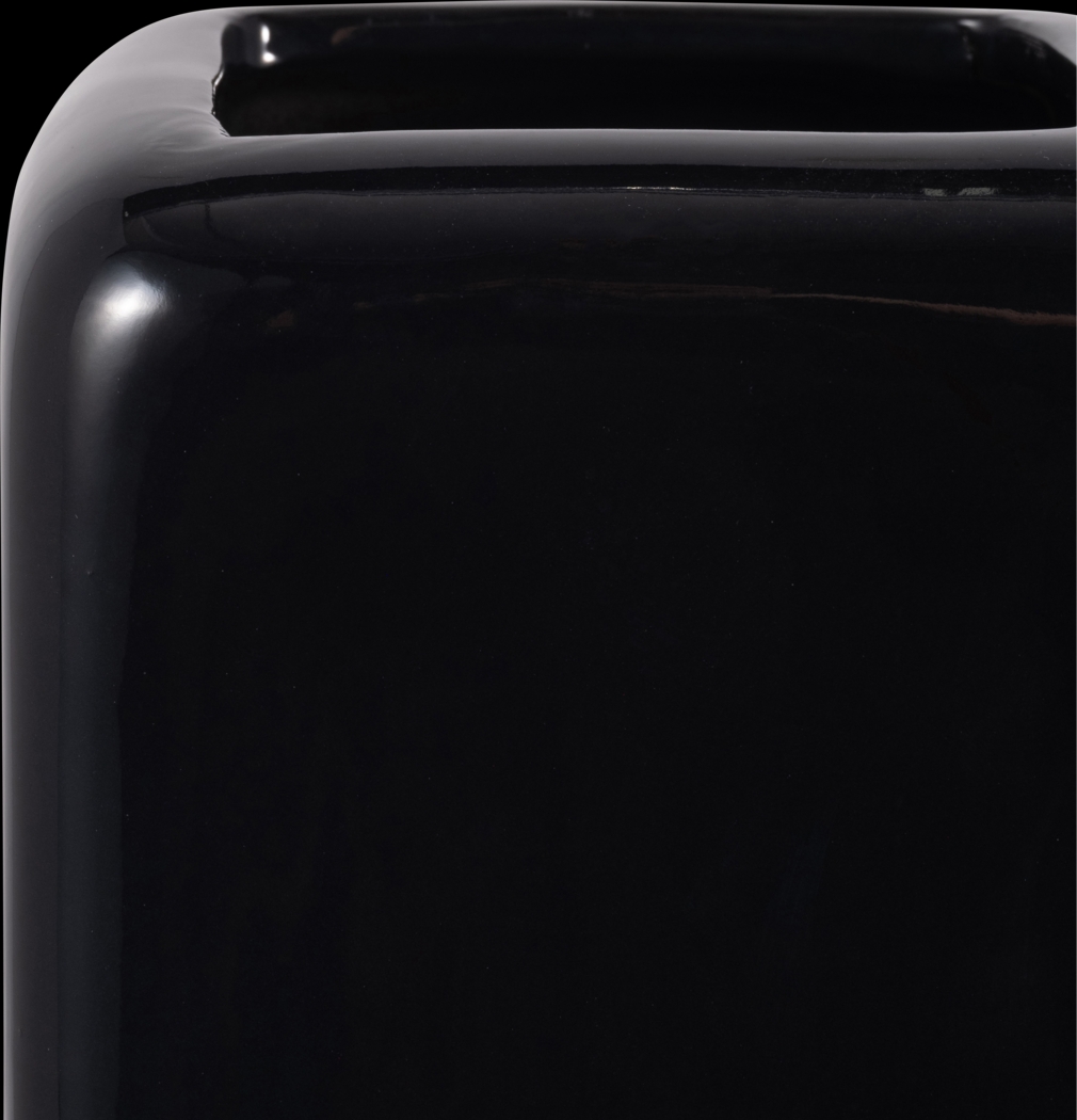 Cecala Black 12 in. Vase - Thumbnail - Image 4