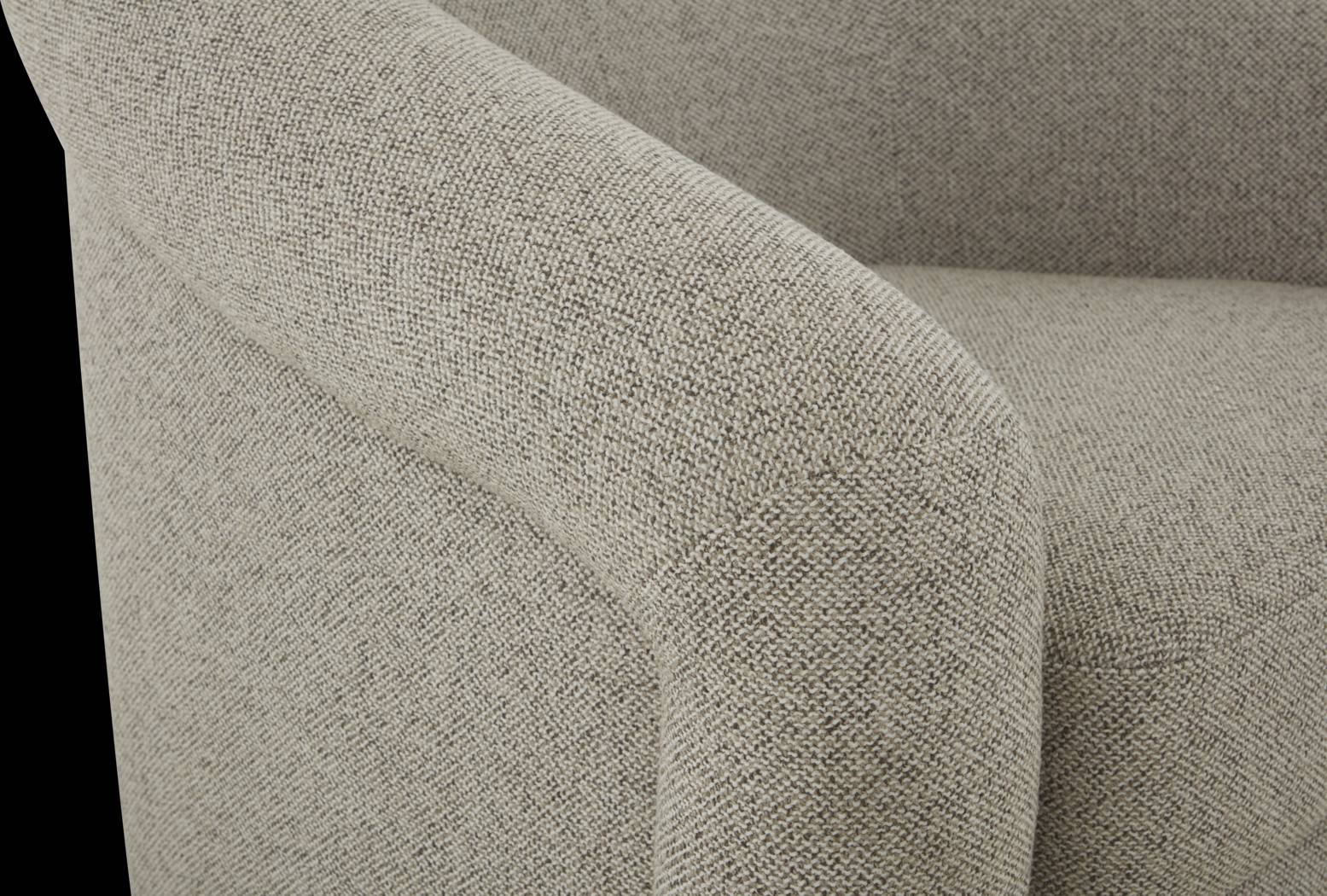 Cecilia Gray Swivel Chair - Thumbnail - Image 4