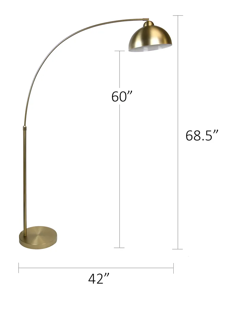 Cecilia Way Gold Floor Lamp - Thumbnail - Image 8