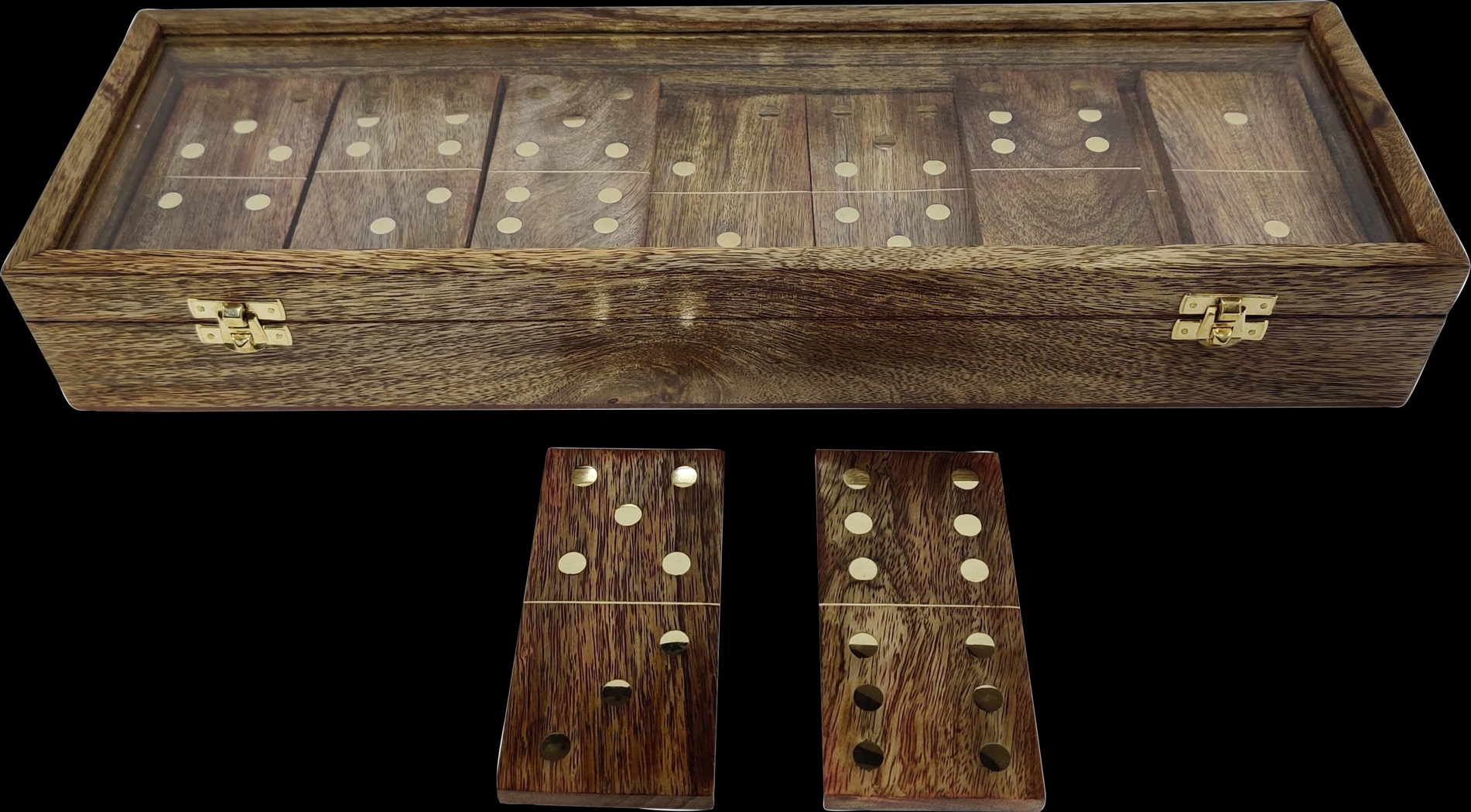 Cecropia Brown Dominoes Box - Thumbnail - Image 1