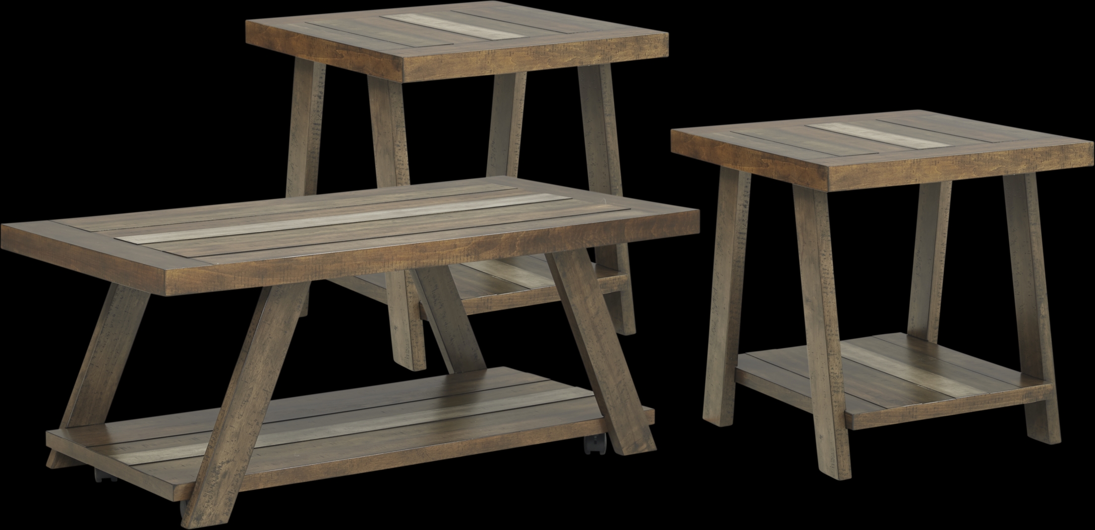 Townsend Brown 5 Pc Living Room with Reclining Sofa - Thumbnail - Image 7