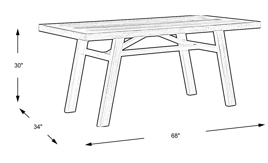Dimension Image. Please refer to the Dimension Tab on this page for dimension details.
