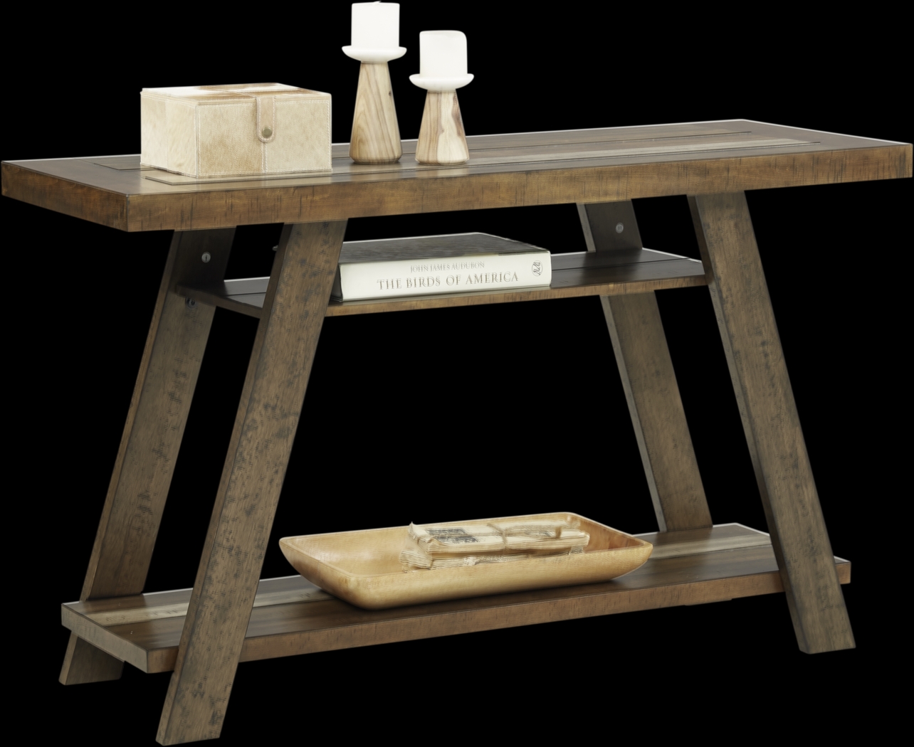 Cedar Creek Brown Sofa Table - Thumbnail - Image 2