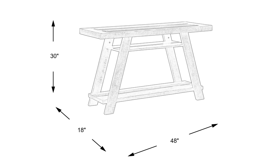 Dimension Image. Please refer to the Dimension Tab on this page for dimension details.