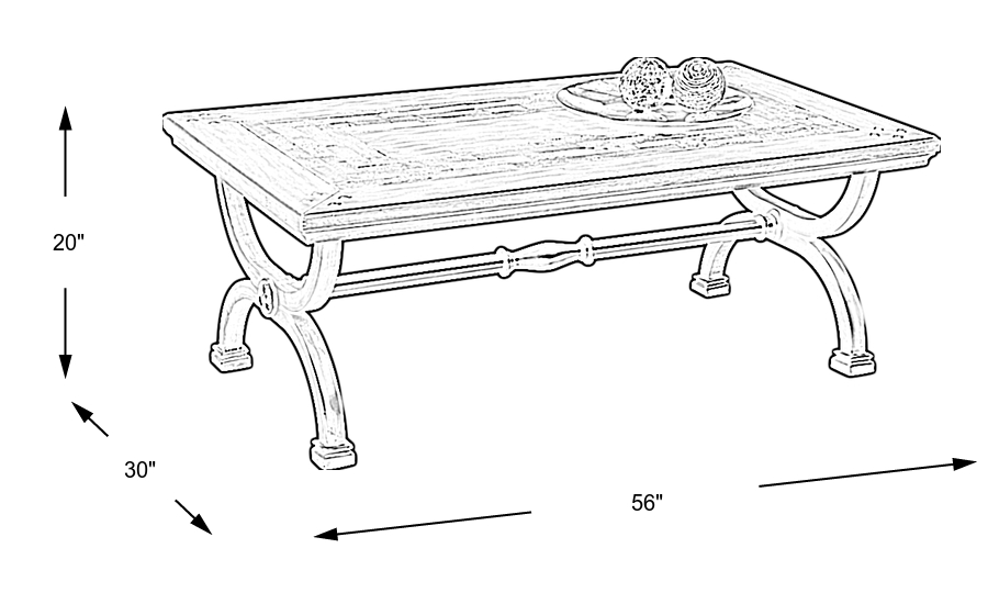 Dimension Image. Please refer to the Dimension Tab on this page for dimension details.