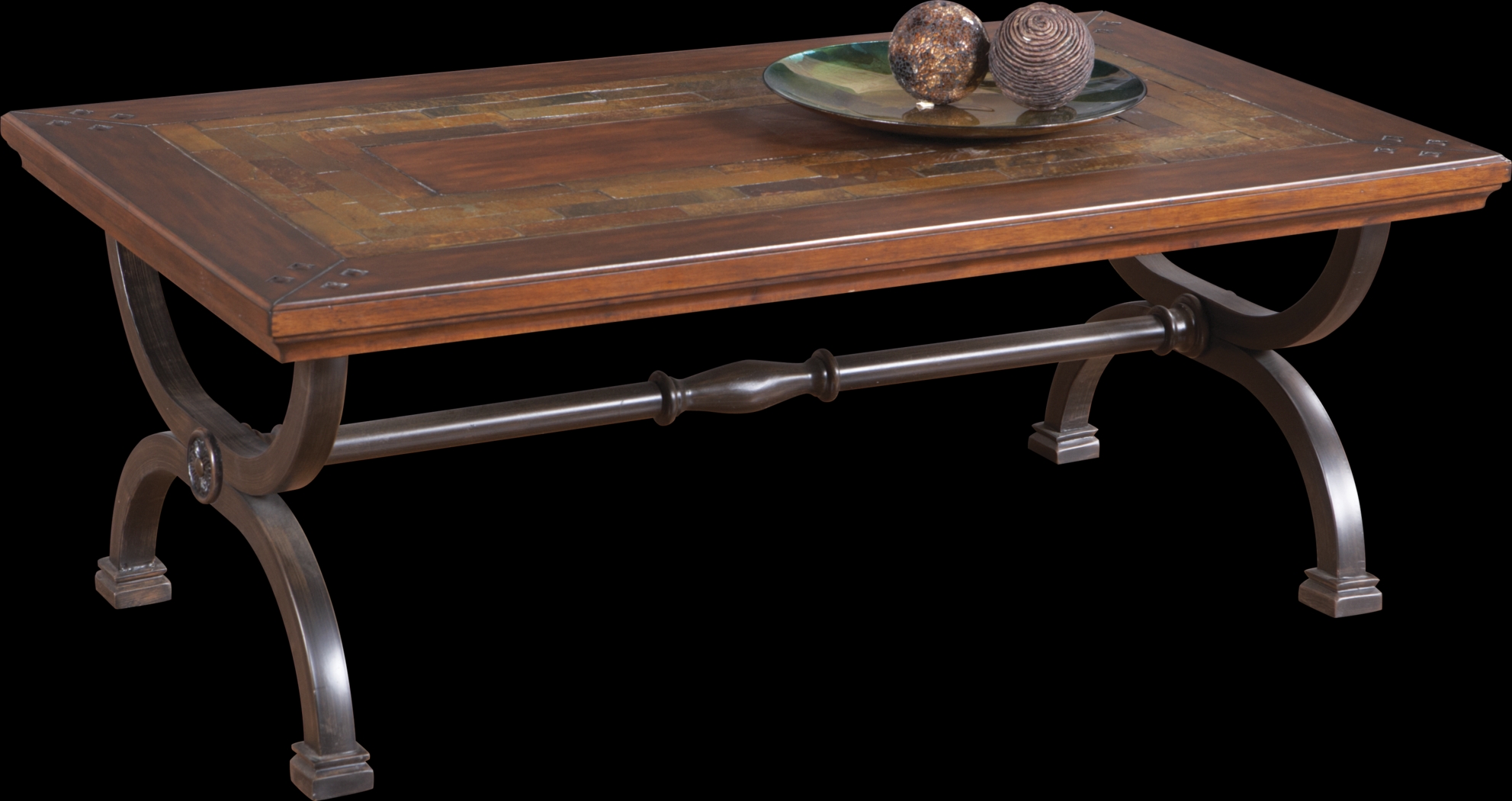 Cedar Grove Brown Cocktail Table - Thumbnail - Image 1