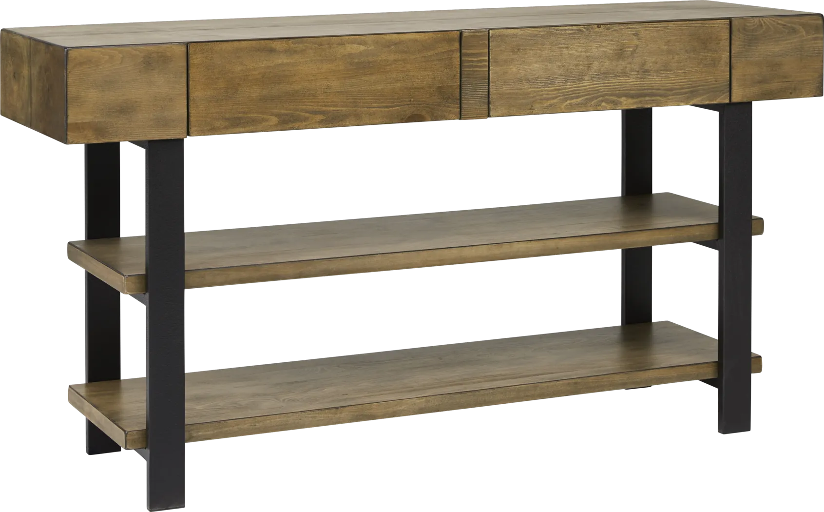 Cedar Park Brown Sofa Table - Thumbnail - Image 1