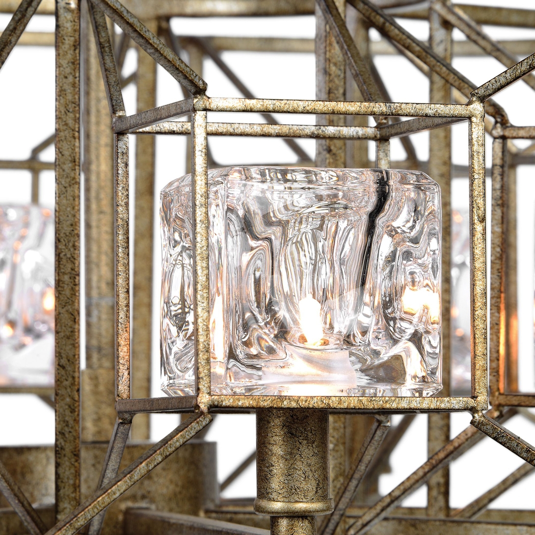 Cedar Square Gold Pendant - Thumbnail - Image 4